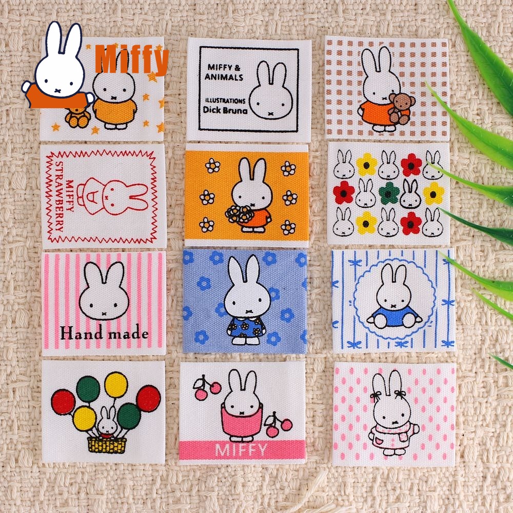 Embroidery Rabbit - Aplique de Pano Bordado Miffy Coelho