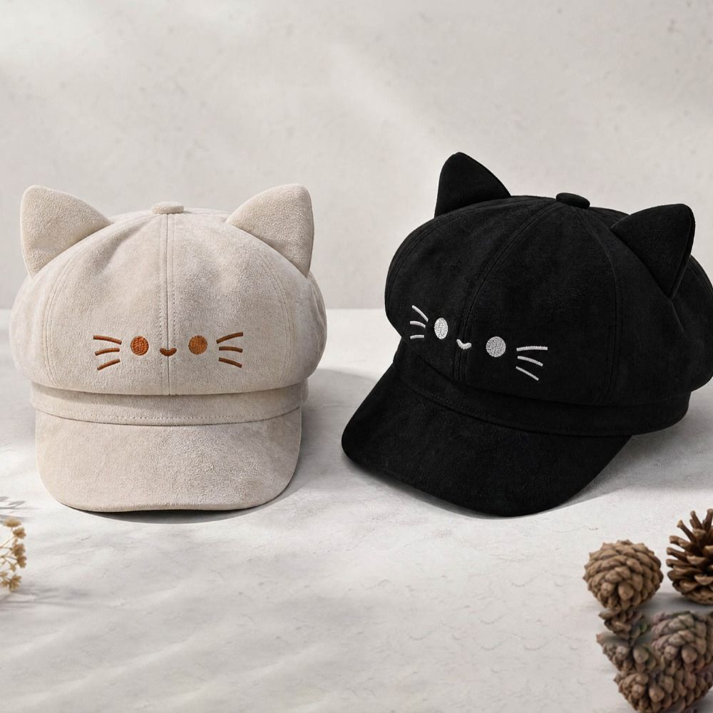 Embroidery Artist - Boina Fofa com Orelhas de Gato