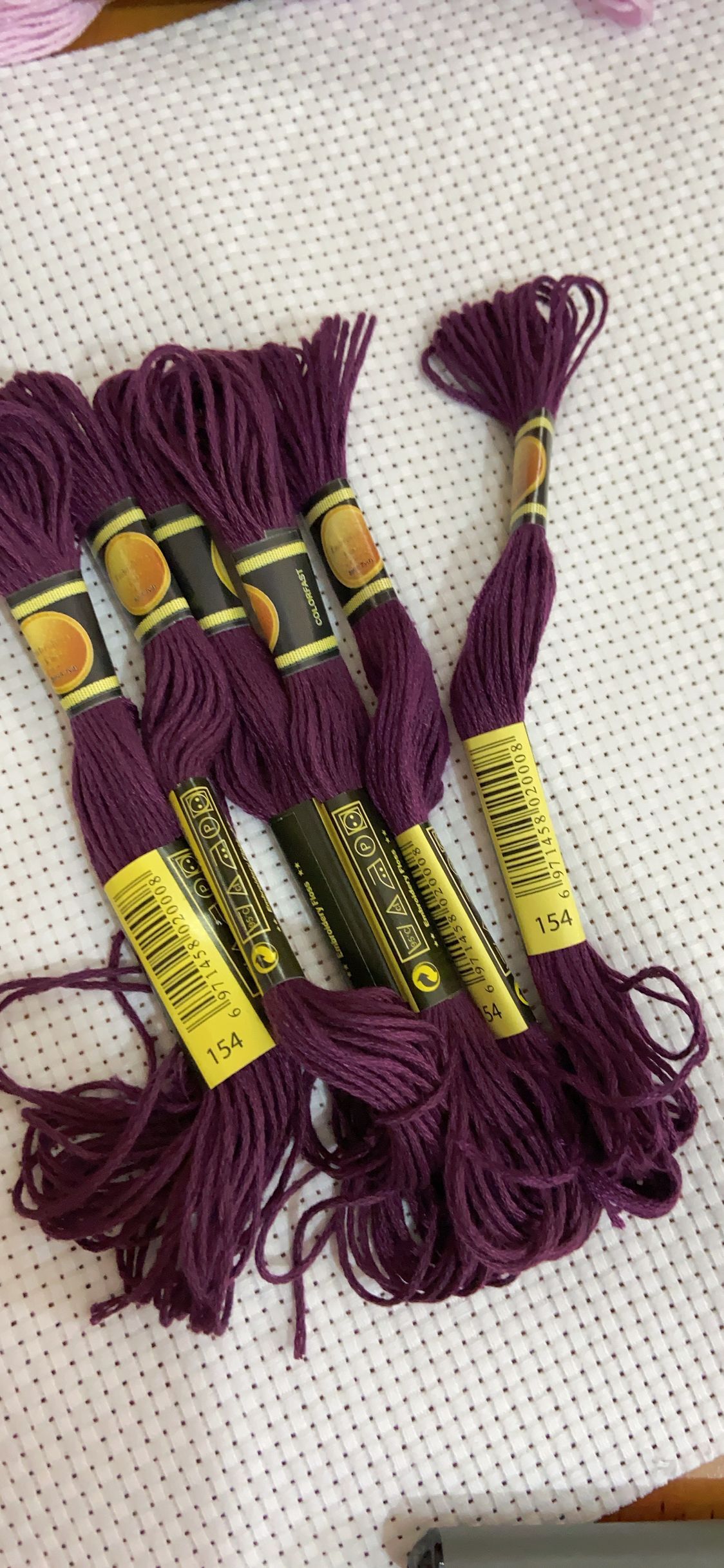 Dmc Floss Set - 10 pçs/lol conjunto ponto cruz fio