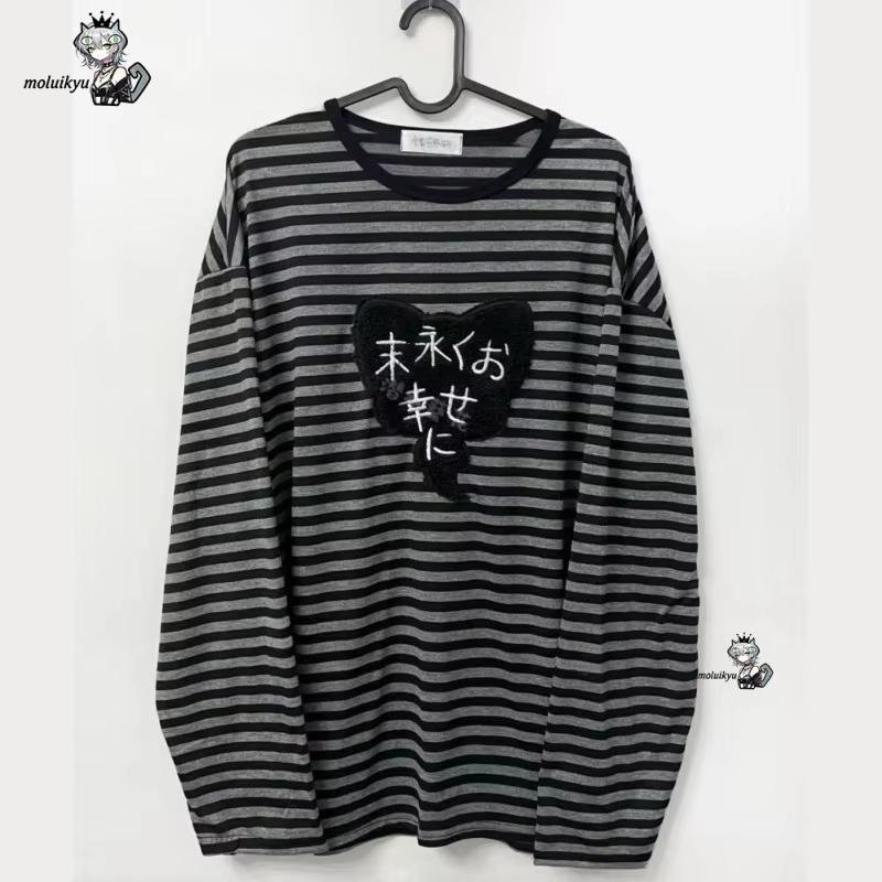 Embroidery Uniform - Camisetas Vintage Americanas Punk Y2K com
