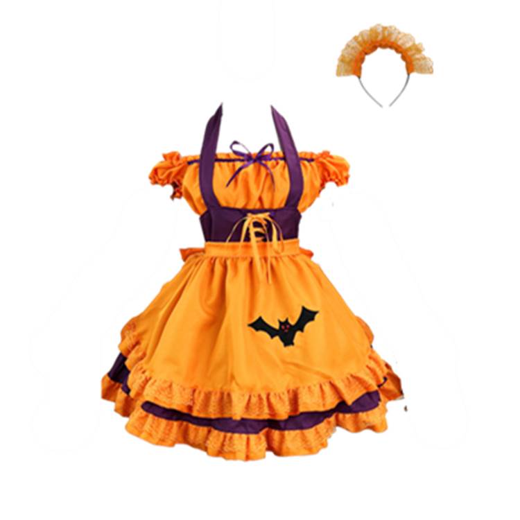 Embroidery Uniform - Vestido de Uniforme de Empregada Lolita