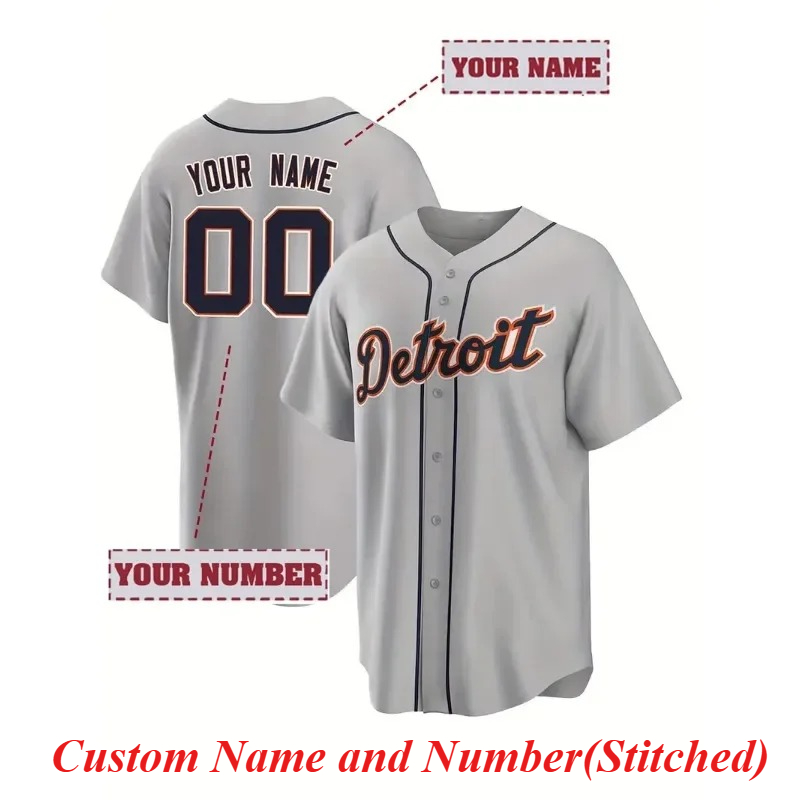 Embroidery Uniform - Nome e número personalizados camisa de