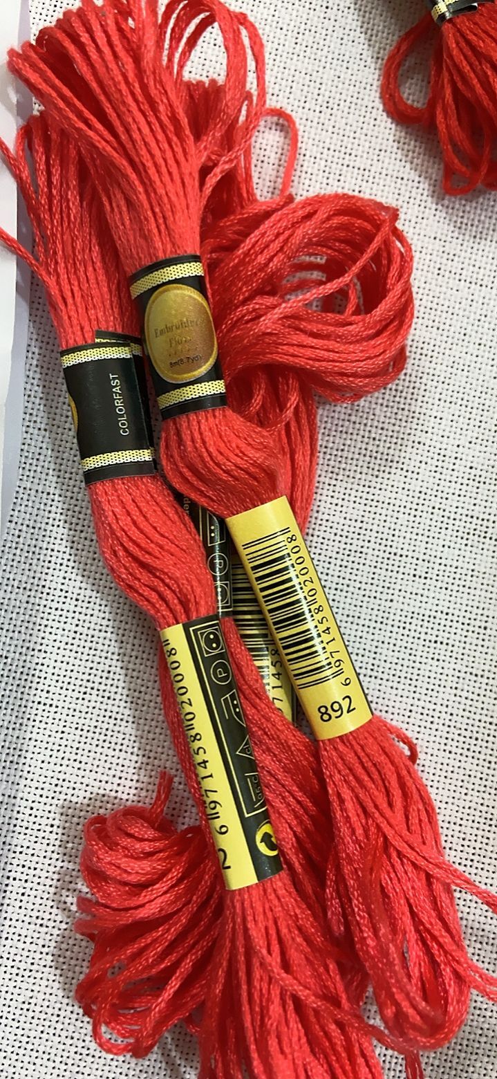 10 pçs/lol conjunto ponto cruz - Dmc Floss Set avaliação e preço