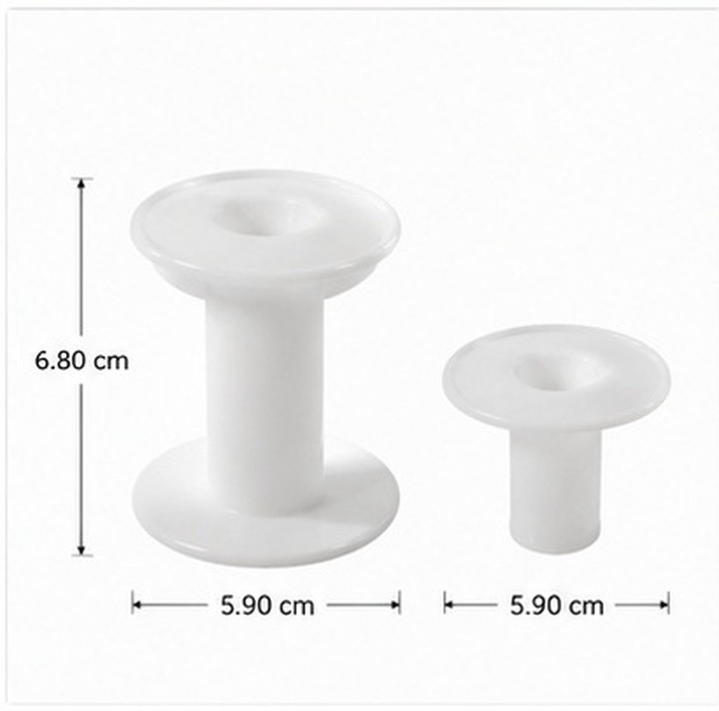 10 Peças de Bobinas de Plástic - Embroidery Thread Yarn avaliação e preço