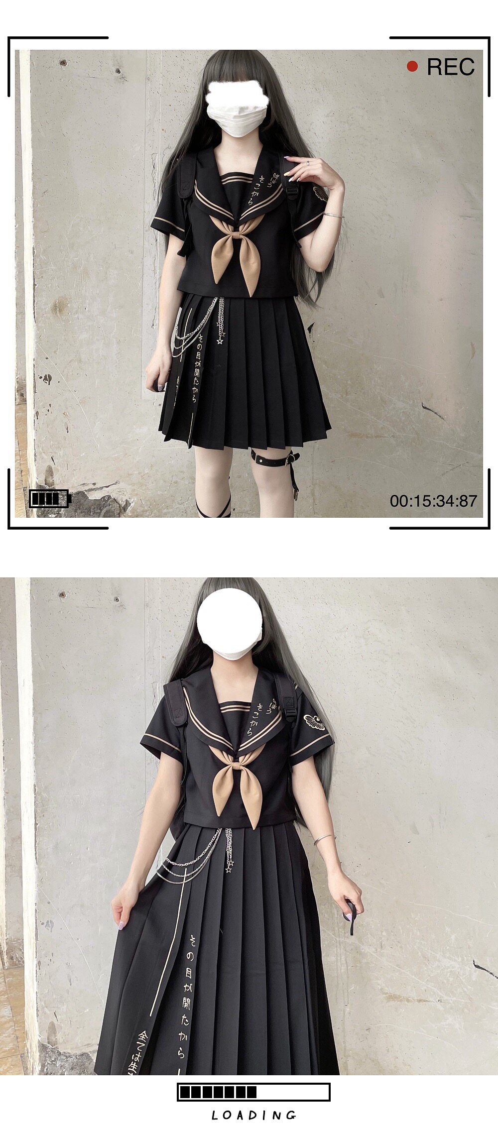 Conjunto de Saia e Blusa de Ma - Embroidery Uniform avaliação e preço