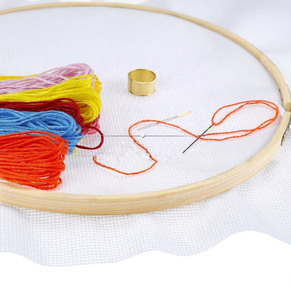 30cm diy bordado aro ferrament - Stitch Marker Ring avaliação e preço