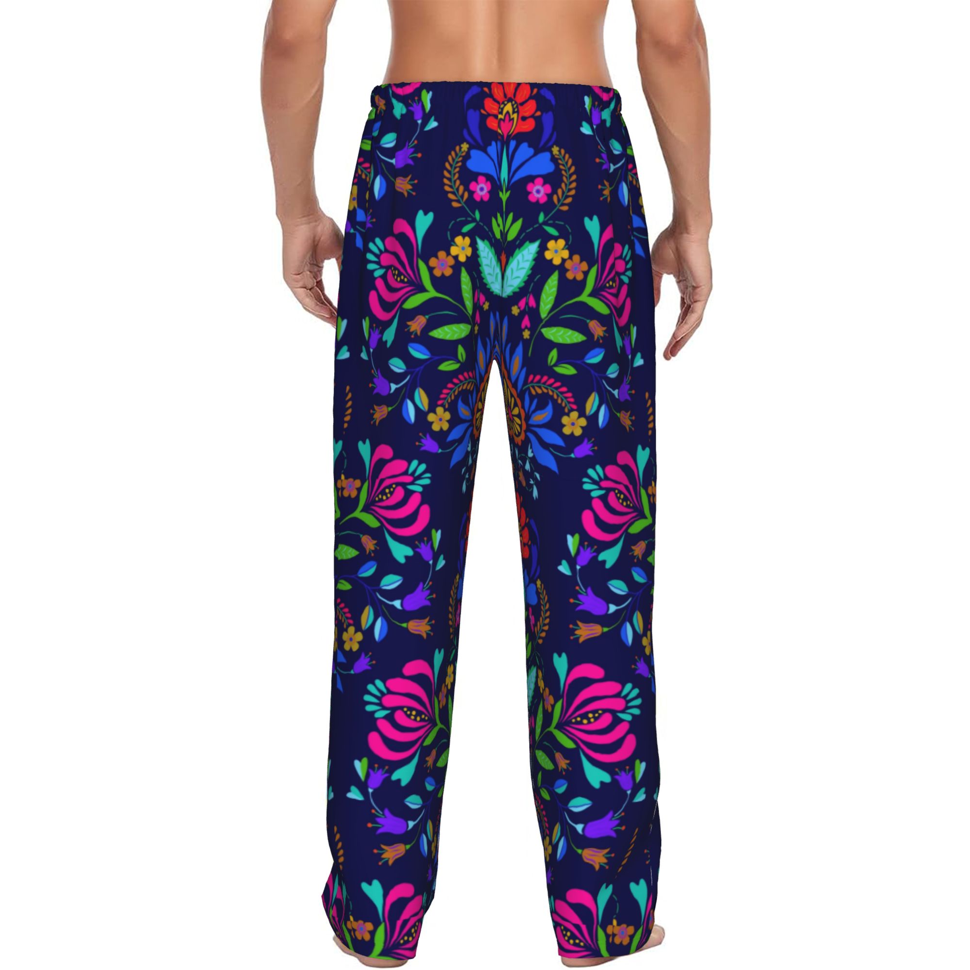 Calças de Pijama Masculinas co - Embroidery Art avaliação e preço