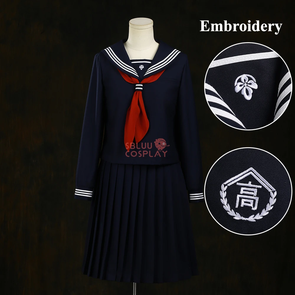 Sbluucosplay shimizu hinako co - Embroidery Uniform avaliação e preço