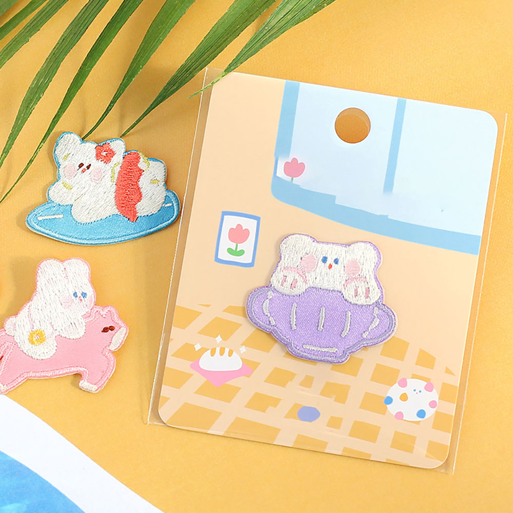 1 peça vara em adesivos bordad - Embroidery Rabbit avaliação e preço