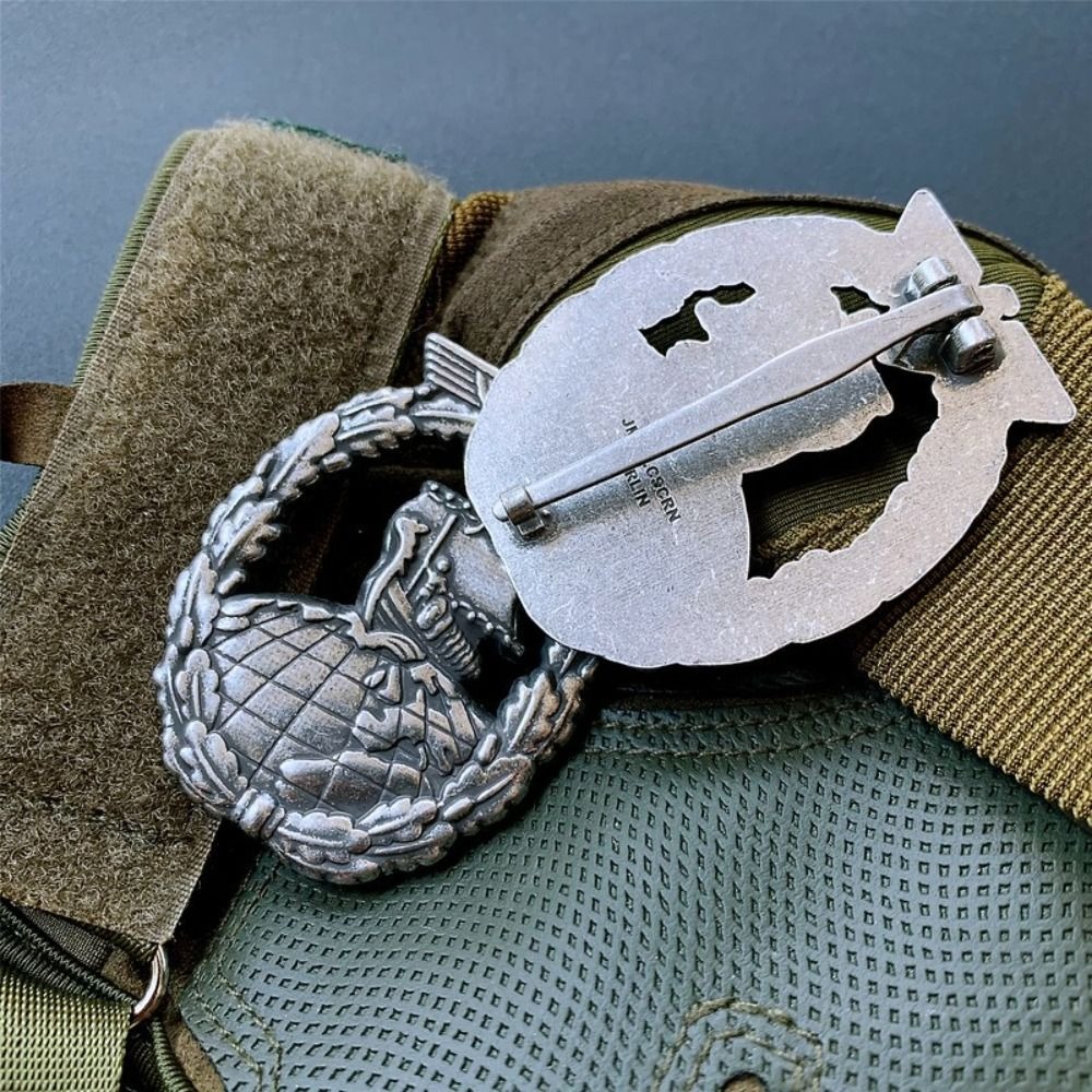 Emblema de metal retrô portáti - Embroidery Legacy avaliação e preço
