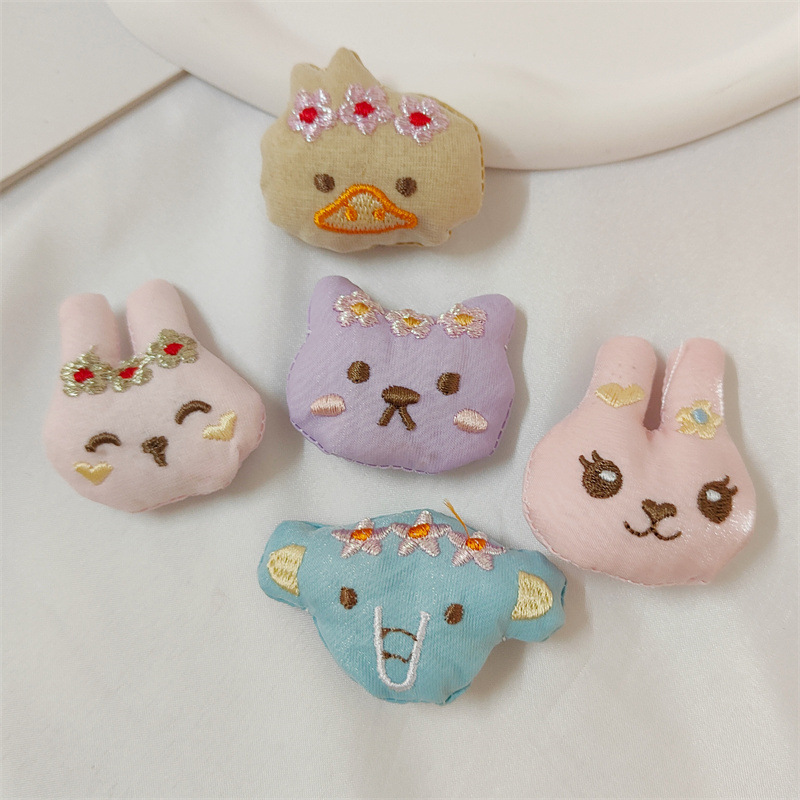 5 pçs novo bordado coelho sapo - Embroidery Rabbit avaliação e preço