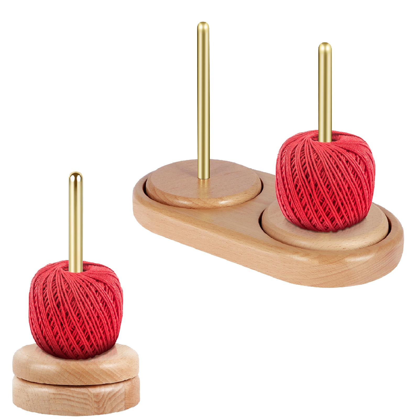 Suporte de bola de fio rotativ - Embroidery Yarns avaliação e preço