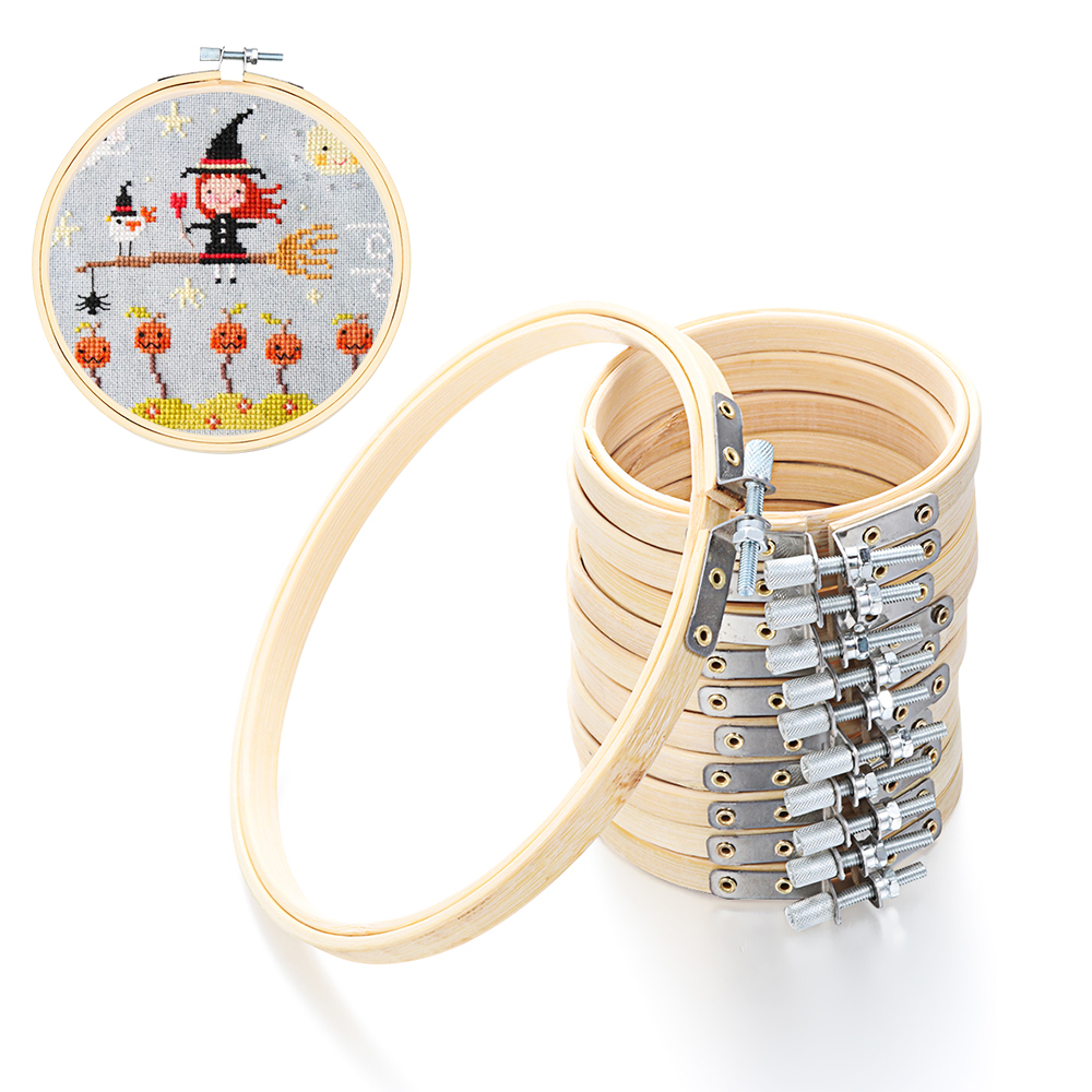 8/10/13/15/18/30cm bordado hoo - Stitch Marker Ring avaliação e preço