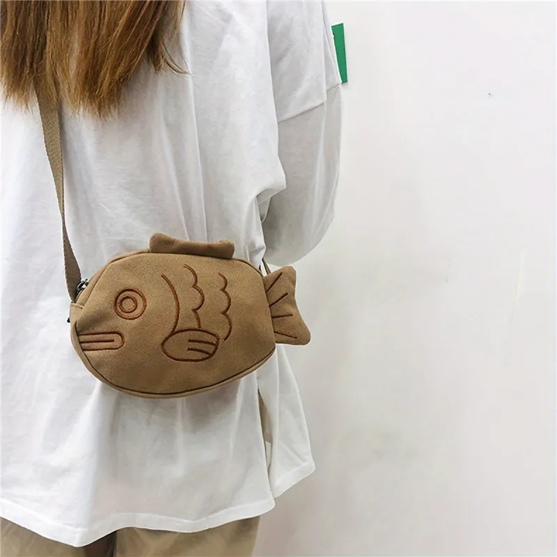 Forma de peixe lona saco do me - Embroidery Fish avaliação e preço