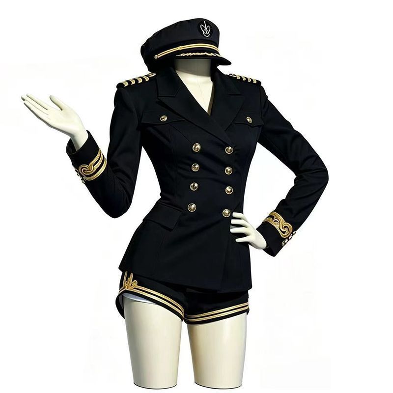 Uniforme de Marinheiro Preto e - Embroidery Uniform avaliação e preço